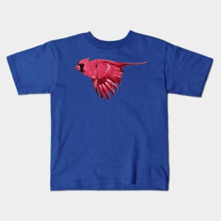 Watercolor Cardinal 3 Kids T-Shirt